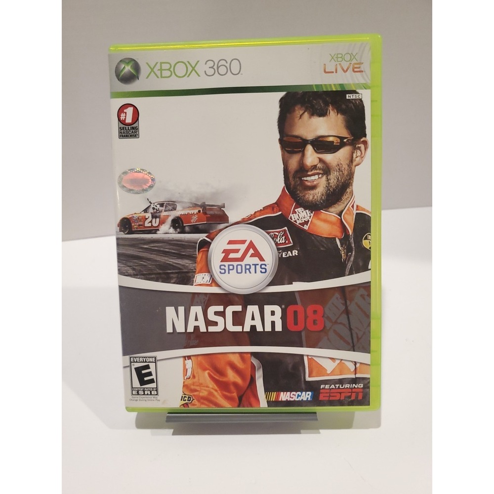 NASCAR 08 Microsoft Xbox 360 2007 CIB EA Sports Racing Game Tested